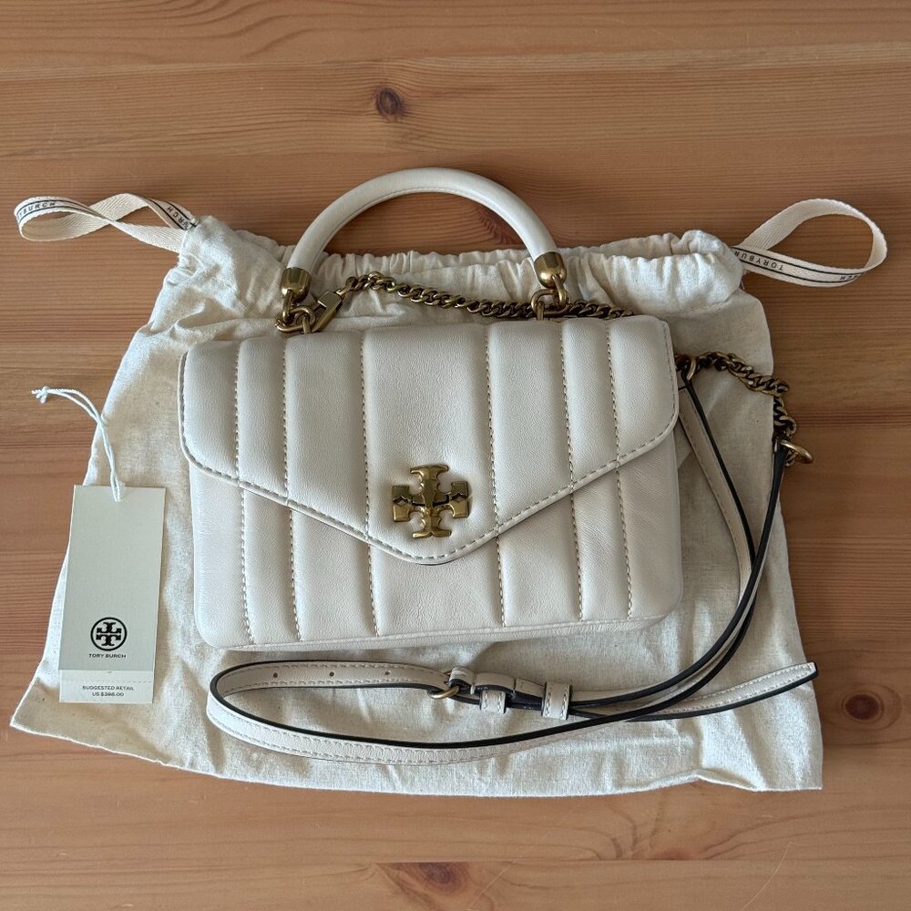Tory Burch Cream Crossbody Bag